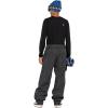 Volcom mens Arthur Longo 20k Baggy Fit Snowboard Ski Pant(Black)