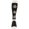 Volcom mens Heavy Weight Snowboard Ski Sock(Black S3)