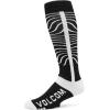 Volcom mens Heavy Weight Snowboard Ski Sock(Black S5)