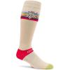 Volcom mens Heavy Weight Snowboard Ski Sock(Off White S3)