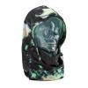 Volcom mens Hydro Fleece Hood Snowboard Neck Warmer(Spritz Black S4)