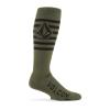 Volcom mens Kootney Lightweight Snowboard Ski Sock(Military S4)
