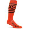 Volcom mens Kootney Lightweight Snowboard Ski Sock(Orange Shock S3)