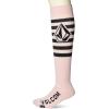 Volcom mens Kootney Lightweight Snowboard Ski Sock(Party Pink S3)