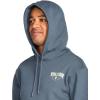 Volcom mens Pullover Logo Fleece Hooded Sweatshirt – Soft Brushed Interior, Classic Fit, Kangaroo Pocket, Ribbed Cuffs & Hem(Airwalk Dark Slate)