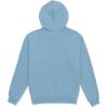 Volcom mens Pullover Logo Fleece Hooded Sweatshirt – Soft Brushed Interior, Classic Fit, Kangaroo Pocket, Ribbed Cuffs & Hem(Blue Rinse)