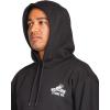 Volcom mens Pullover Logo Fleece Hooded Sweatshirt – Soft Brushed Interior, Classic Fit, Kangaroo Pocket, Ribbed Cuffs & Hem(Cruiser Black)