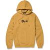 Volcom mens Pullover Logo Fleece Hooded Sweatshirt – Soft Brushed Interior, Classic Fit, Kangaroo Pocket, Ribbed Cuffs & Hem(Honey Gold)