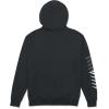 Volcom mens Pullover Logo Fleece Hooded Sweatshirt – Soft Brushed Interior, Classic Fit, Kangaroo Pocket, Ribbed Cuffs & Hem(Washed Black Heather)