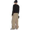Volcom mens Snow Billow Baggy Fit Snowboard Ski Pant(Chestnut Brown)