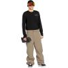 Volcom mens Snow Billow Baggy Fit Snowboard Ski Pant(Chestnut Brown)