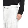 Volcom mens Snow Billow Baggy Fit Snowboard Ski Pant(White Camo)