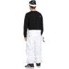 Volcom mens Snow Billow Baggy Fit Snowboard Ski Pant(White Camo)