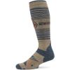 Volcom mens Synth Medium Weight Snowboard Sock(Chestnut Brown S5)