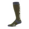 Volcom mens Synth Medium Weight Snowboard Sock(Military S4)