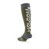 Volcom mens Synth Medium Weight Snowboard Sock(Military S4)
