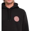 Volcom mens Volstoned Hoodie Fleece Sweatshirt(Black Stone)