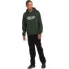 Volcom mens Volstoned Hoodie Fleece Sweatshirt(Dark Forest)