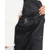 Volcom womens Enemy Stone Hooded Zip Front Windbreaker Jacket(Black 324)