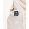Volcom womens Enemy Stone Hooded Zip Front Windbreaker Jacket(Sand)