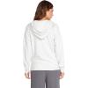 Volcom womens Lil Zip Up Hooded Fleece Sweatshirt(Light Grey Grey)