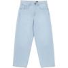 Volcom Mens Billow Loose Fit Baggy Denim Jeans – Relaxed Vintage Style, Soft Cotton Denim, Wide Leg(Blue Fog)