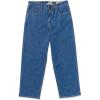 Volcom Mens Billow Loose Fit Baggy Denim Jeans – Relaxed Vintage Style, Soft Cotton Denim, Wide Leg(Bold Blue Wash)