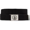 Volcom Men’s Circle Web Belt(Black)