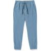 Volcom Mens Frickin Cross Shred Hybrid Jogger Pants – Elastic Waist Drawstring, Tapered Fit(Stone Blue)