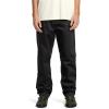 Volcom Mens Frickin Skate Loose Baggy Fit Chino Pants – Relaxed Tapered 17″ Leg Opening, 30″ Inseam(Black Chino)