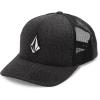 Volcom Mens Full Stone Cheese Trucker Hat(Charcoal Heather)