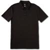 Volcom Men’s Hazard Performance Short Sleeve Lightweight Golf Polo(Black Out)
