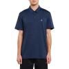 Volcom Men’s Hazard Performance Short Sleeve Lightweight Golf Polo(Hazzard Navy)