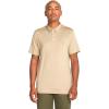 Volcom Men’s Hazard Performance Short Sleeve Lightweight Golf Polo(Khaki)