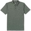 Volcom Men’s Hazard Performance Short Sleeve Lightweight Golf Polo(Light Olive)