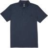 Volcom Men’s Hazard Performance Short Sleeve Lightweight Golf Polo(Navy Heather)