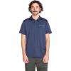 Volcom Men’s Hazard Performance Short Sleeve Lightweight Golf Polo(Navy Hodad)