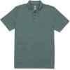 Volcom Men’s Hazard Performance Short Sleeve Lightweight Golf Polo(Petrol)