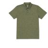 Volcom Men’s Hazard Performance Short Sleeve Lightweight Golf Polo(Vintage Green)