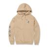 Volcom Men’s Iconic Stones Hooded Fleece Pullover Sweatshirt(Almond)