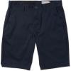 Volcom Mens Modern Fit 21″ Chino Short(Dark-navy)