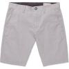 Volcom Mens Modern Fit 21″ Chino Short(Grey-new)