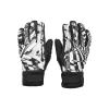 Volcom Mens Nyle Insulated Pipe and Park Winter Snowboard SKi Gloves(Black White S4)