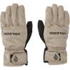 Volcom Mens Nyle Insulated Pipe and Park Winter Snowboard SKi Gloves(Chestnut Brown S5)