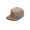 Volcom Mens Quarter Twill Hat(Khaki)