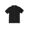 Volcom Men’s Regular Baracostone Short Sleeve Classic Fit Shirt(Black)