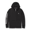 Volcom Men’s Standard Rally Hooded Long Sleeve 50+ UPF Loose Fit Rashguard(Black)
