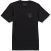 Volcom Mens Stone Tech Short Sleeve Quick Drying Tee(Black Circle)