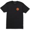 Volcom Mens Stone Tech Short Sleeve Quick Drying Tee(Black Get Out)