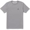 Volcom Mens Stone Tech Short Sleeve Quick Drying Tee(Heather Grey Tech)